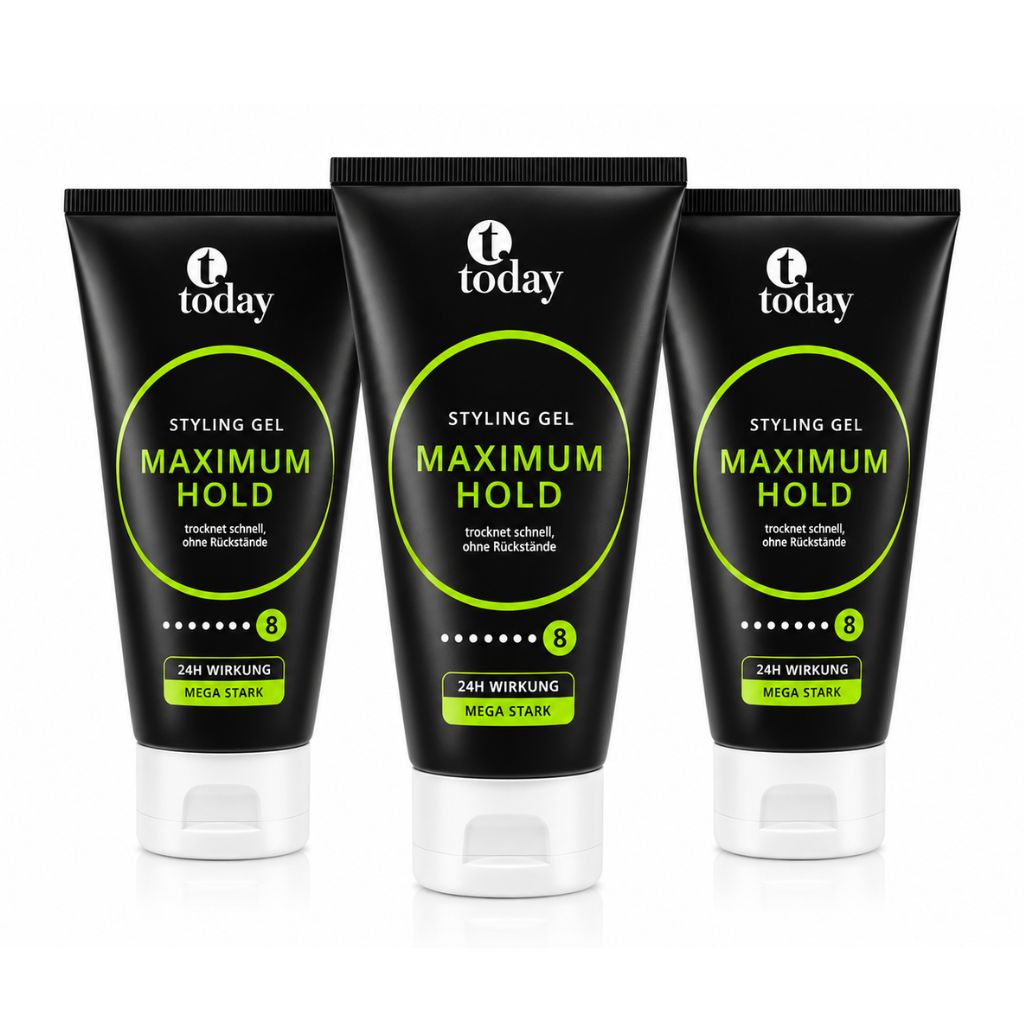 today Styling Gel Maximum Hold – 150 ml (3 Pack)