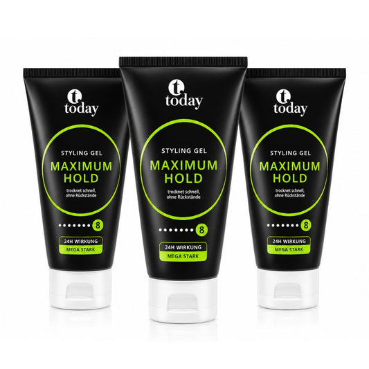 today Styling Gel Maximum Hold – 150 ml (3 Pack)