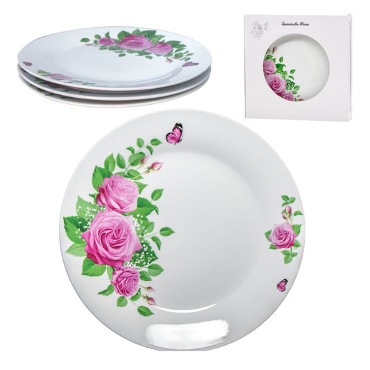 Teller 3er Set Spanische Rose Ø24 cm