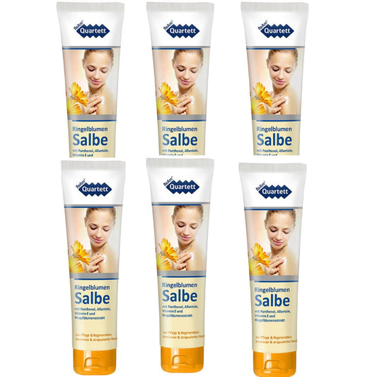 6x 150ml ReAm Quartett Ringelblumen Salbe trockener sprödes