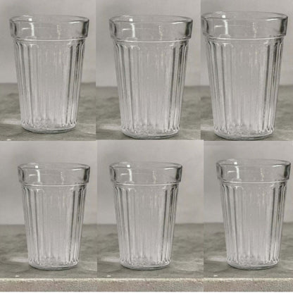 6 Gläser Glas Trinkgläser Trinkglas Longdrink Wasserglas 200 ml