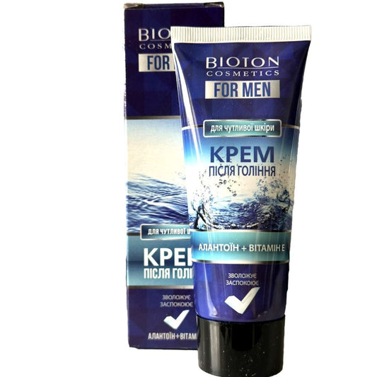 BIOTON Creme FOR MEN nach dem Rasur sensitiv Haut Allantoin 75ml