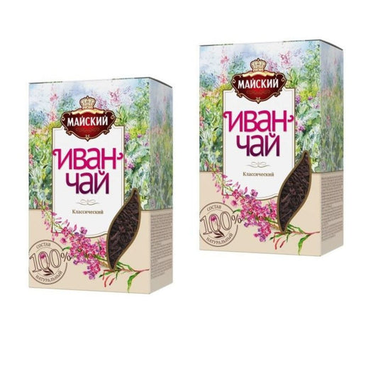 2 x 50 g Tee Majskij IVAN-TEA lose