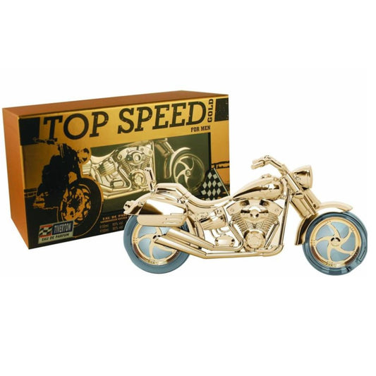Tiverton Eau De Parfüm Top Speed for Men Gold 30 ml +50 ml