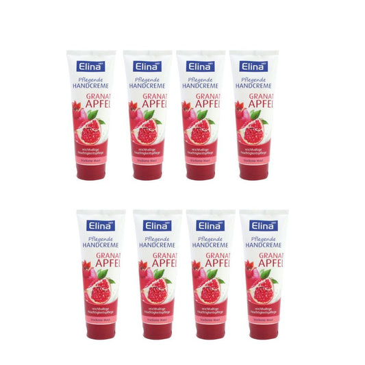 8 St.x75 ml Elina Granatapfel Handcreme