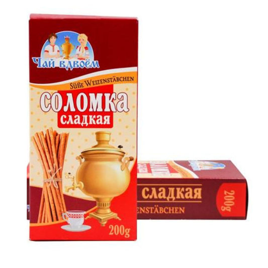 2x 200 g Tschaj Vdvoem Stäbchen süß