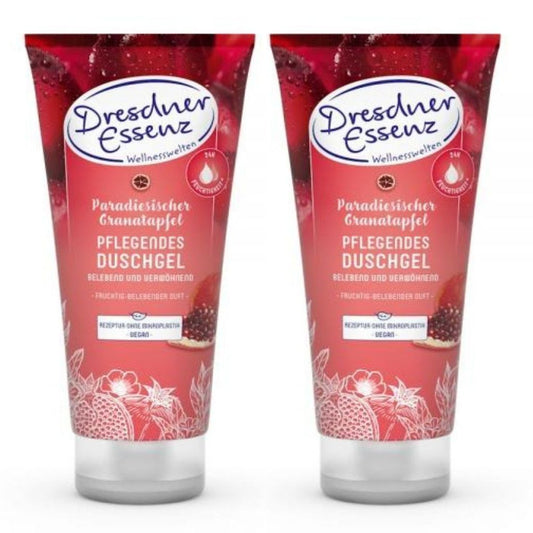 2x200 ml Dresdner Essenz Duschgel Paradiesischer Granatapfel 200 ml