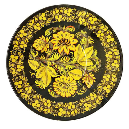 6 St. Schüssel "Goldene Chochloma", Ø 22x5,5 cm