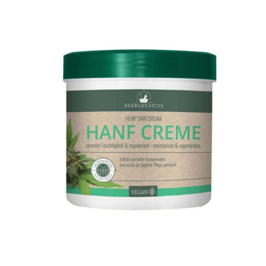 Herbamedicus Hanf Creme tägliche Pflege Vegan 250 ml