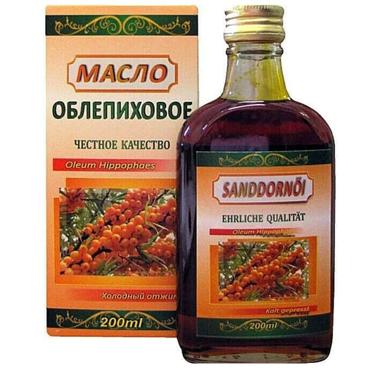 Sanddornöl Sanddorn Pflanzenöl Naturprodukt  200 ml
