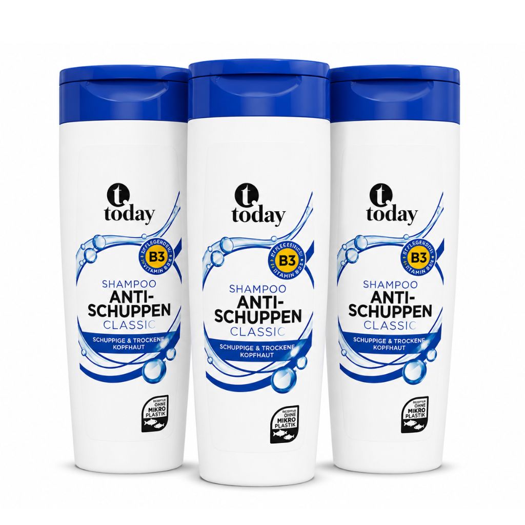 today Shampoo Anti-Schuppen Classic – 300 ml ( 3 Pack)