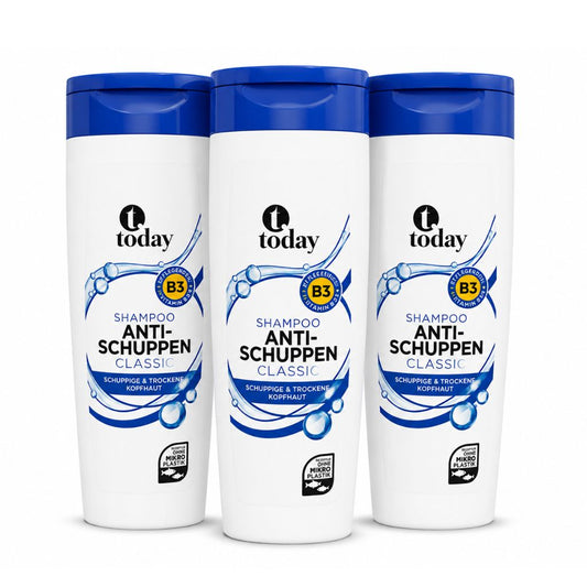 today Shampoo Anti-Schuppen Classic – 300 ml ( 3 Pack)