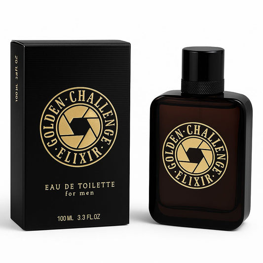 Omerta Eau De Toilette  Golden Challenge Elixirfor Men 100 ml