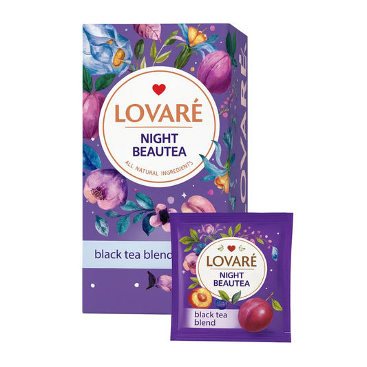 Lovare Tee "Night Beautea", Schwarztee 24*2g