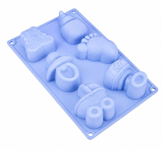 Silikonform Backform Babys Muffins 8 Stück Backform Küchen Dessert