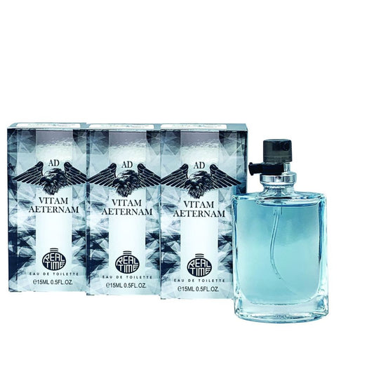 3x15 ml Real Time Eau de Toilette AD Vitam Aeternam Herrenparfüm
