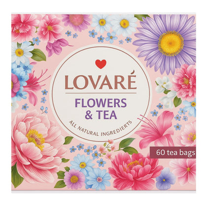 LOVARÉ Tea Collection – 12 Teesorten, 60 Teebeutel |Geschenkbox