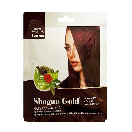 SHAGUN GOLD NatürlichesHenna  Burgund , 25 g