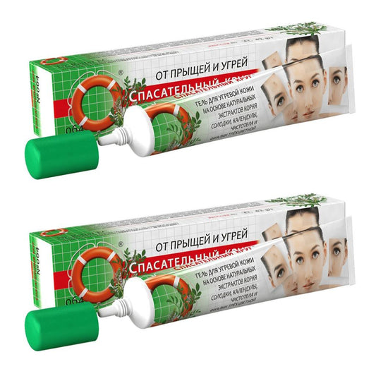 2x 42 g Dr. Retter - Gel gegen Pickeln gegen unreine Haut