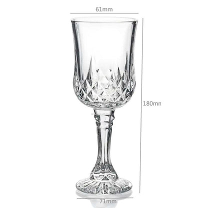 Weingläser  Set aus 6 Gläsern, "Weinglas" 190 ml Geschirr