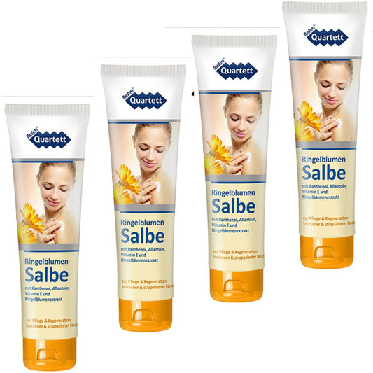 4x 150ml ReAm Quartett Ringelblumen Salbe trockener sprödes
