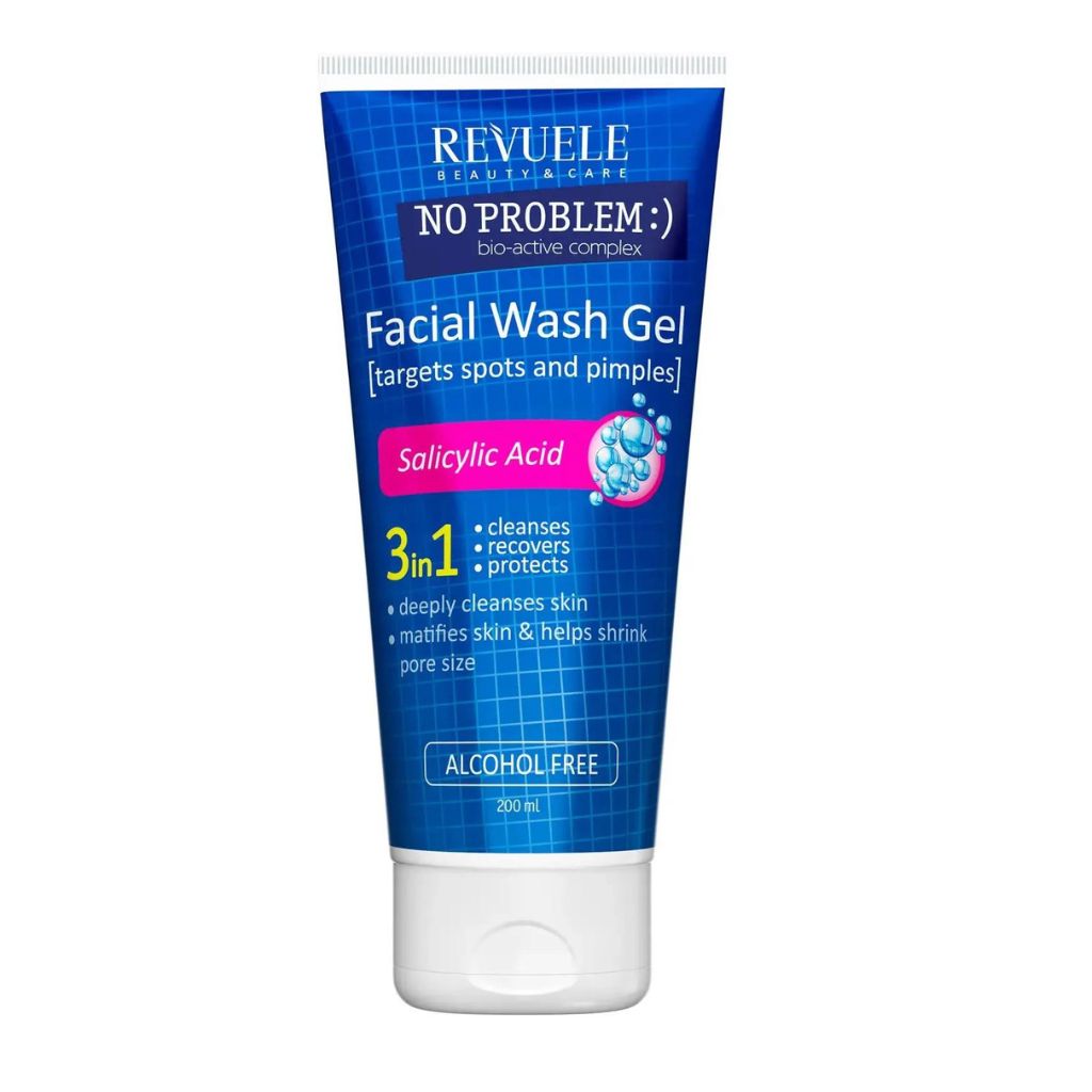 Revuele – No Problem 3in1 Waschgel mit Salicylsäure – 200 ml