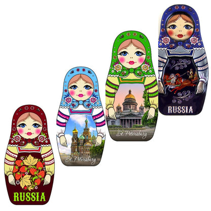 Magnet „Matroschka“ flach
