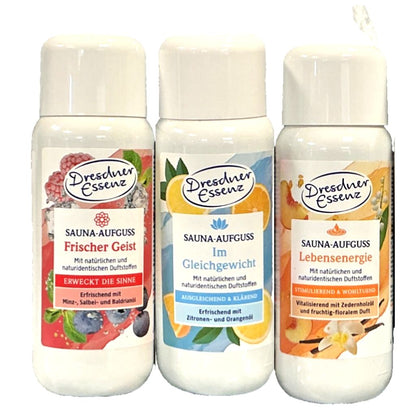 Dresdner Essenz Sauna-Aufguss set 3x250 ml