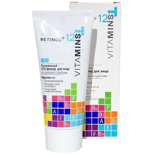 Modum SOS-Fluid für das Gesicht „Pro Retinol + 12“.Vitamins 50 g