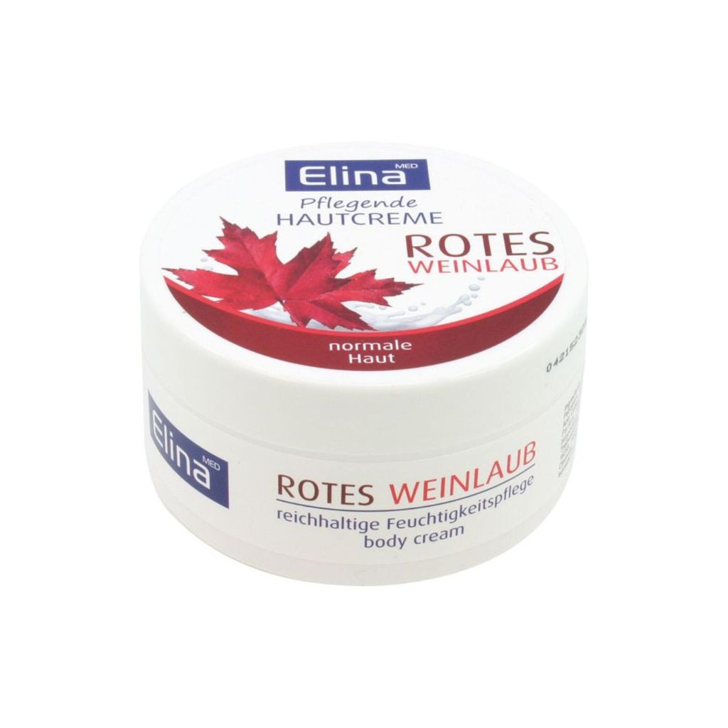 Elina Rotes Weinlaub Creme 150ml Hautcreme