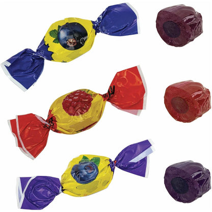 Jaschkino Karamelle Sibirskaja Yagoda Karamell mit Füllung. 500 g