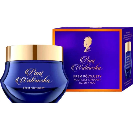 Pani Walewska Classic halbfette Gesichtscreme – Tages- und Nachtcreme 50 ml