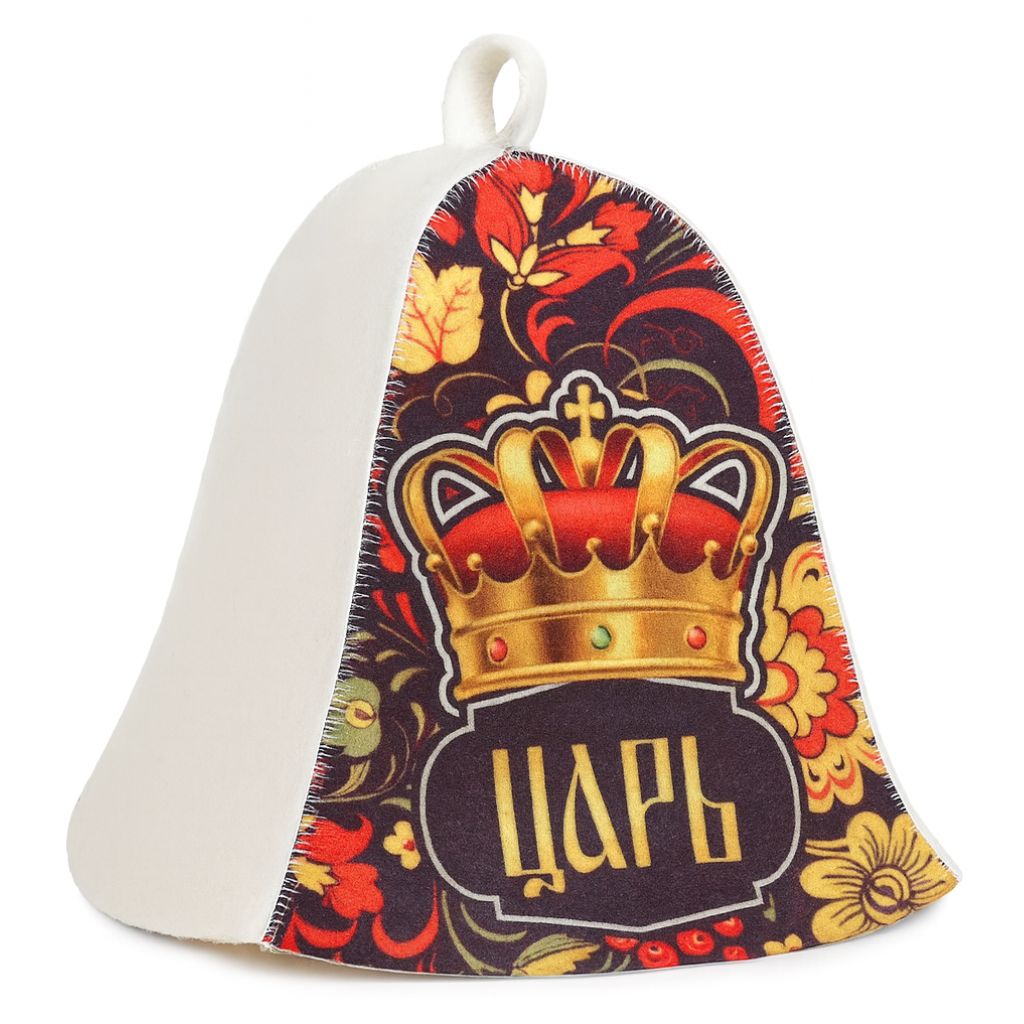 Filzkappe für Sauna Saunahut Saunamütze Schapka Saunakappe