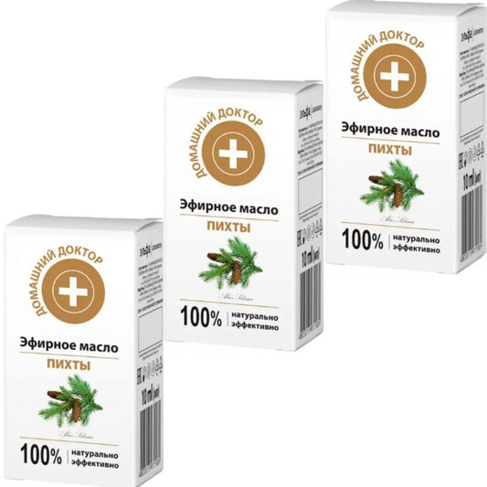 3x10 ml Domaschnij Doktor Ätherisches Tannenöl