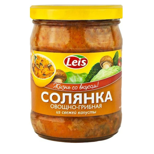 Suppe Soljanka aus Frischkraut mit Pilzen 480g