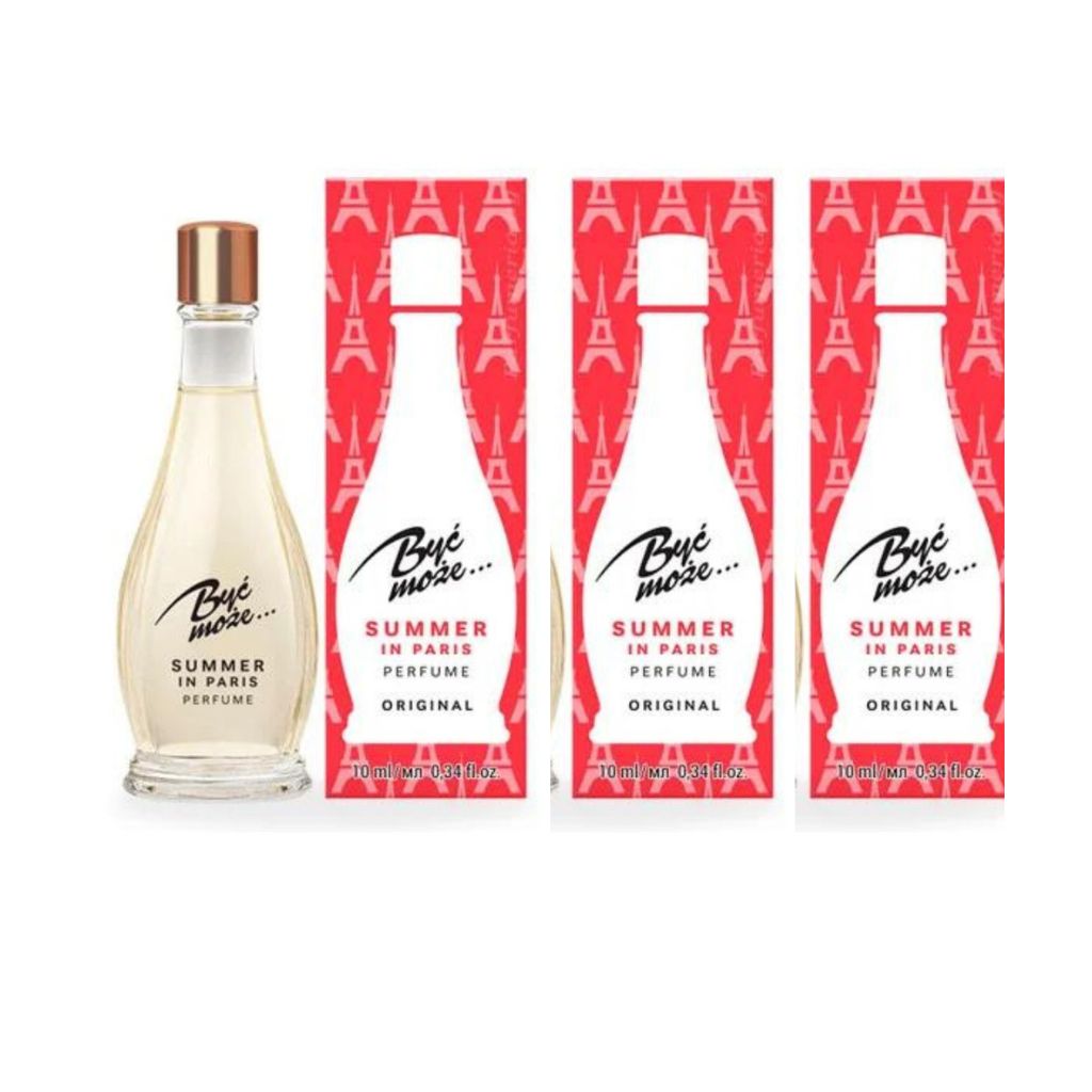 3x10 ml Miraculum Parfüm 'Byc Moze..Summer in Paris ParfumEau deToilette Bit mozhet