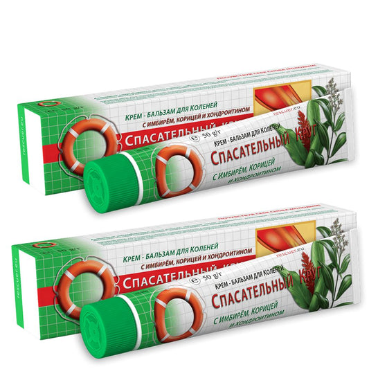 2x50 g Dr. Retter - Balsam für Knie und Ellbogen mit Ingwer Zimt Chondroitin Arnika