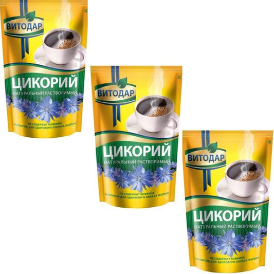 3x 85 g Zichorie „VitoDar“ Zichorienpulver Zichorie Zichorien-Pulver