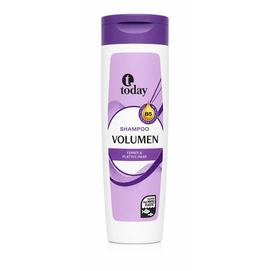 today Shampoo Volumen 300 ml – Mit Provitamin B5 – Für feines & plattes Haar