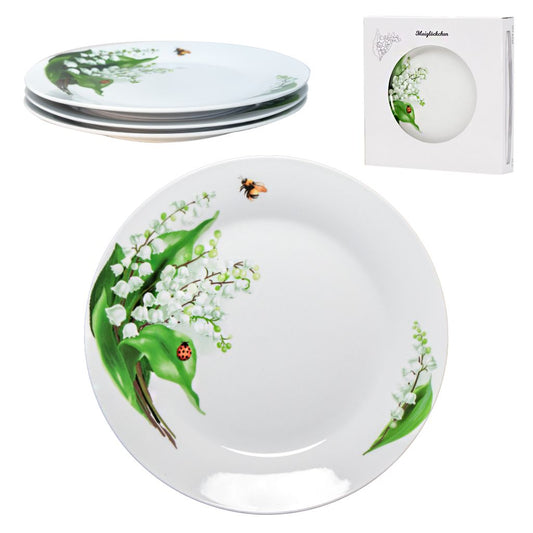 Teller 3er Set „Maiglöckchen“ Ø24 cm