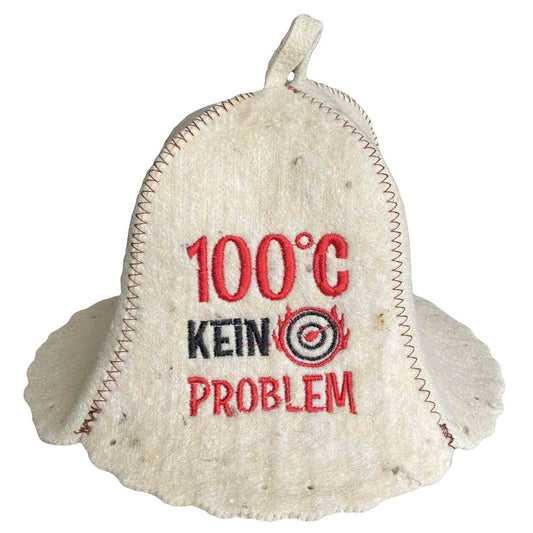 Filzkappe für Sauna Saunahut Saunamütze Schapka Saunakappe 100 C kein Problem