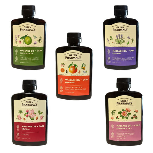 Green Pharmacy Massageöl  Massageöl Wellness &Therapie 200 ml