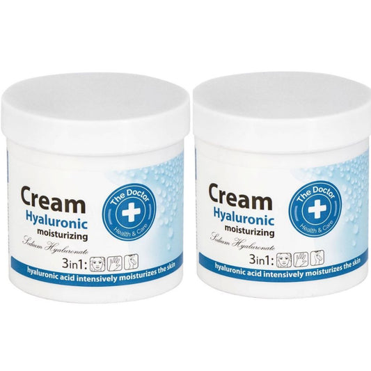 2x250ml  Doktor Health&Care Hyaluronsäure-Creme, feuchtigkeitsspendend