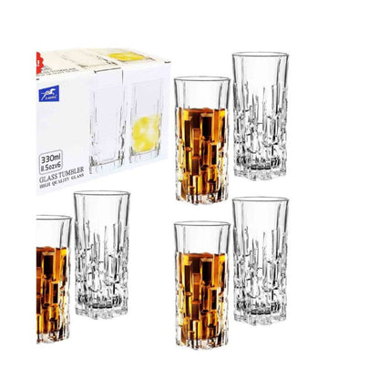 Gläser-Set  "Wasser/Saft", 6 x 330 ml