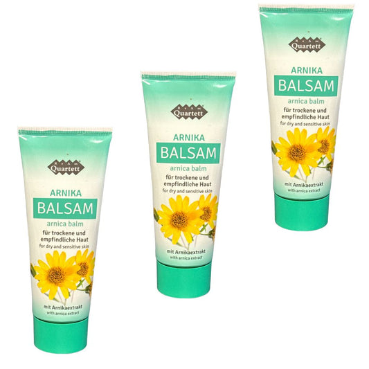 3x75ml ReAm Quartett Arnika Balsam Creme Hautcreme Feuchtigkeit trockene Haut