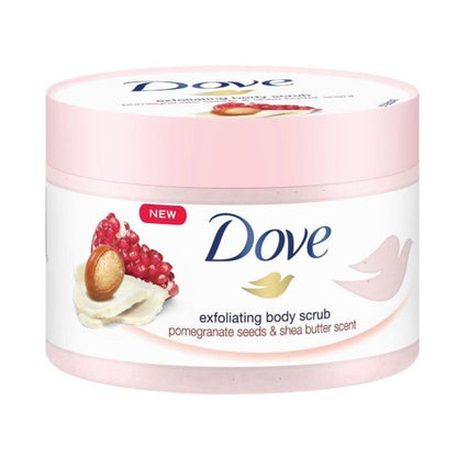 Dove Dusch Peeling 225ml Granatapfel&Sheabutter