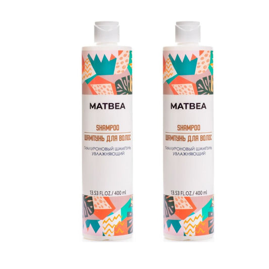 MATBEA Haarshampoo Hyaluron-Shampoo,2x  400 ml