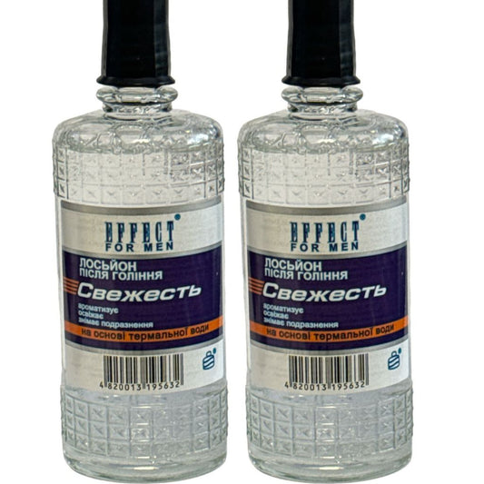 2 x 113 ml EFFEKT Frische After Shave Gesichtslotion