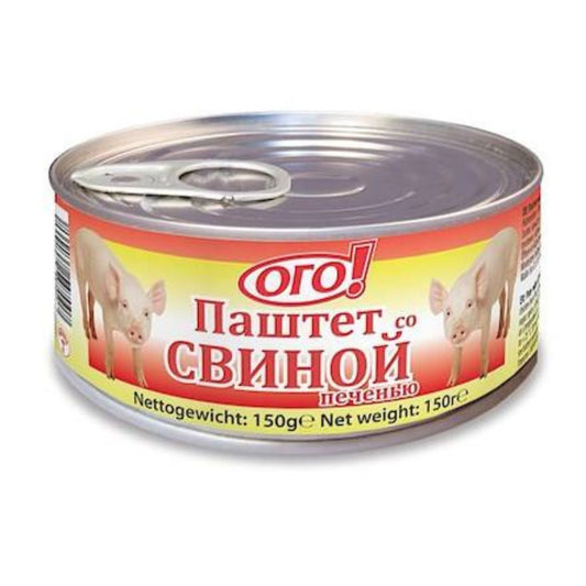 OGO! Pastete mit Schweineleber 150g EO