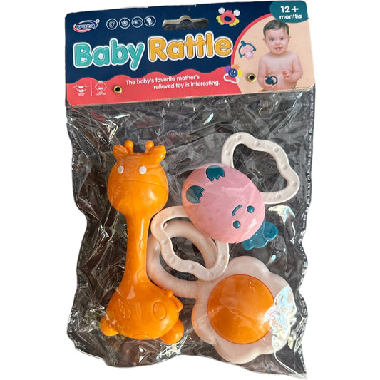 Spielzeug 3 x Baby Rassel Spielzeug Set Frühe Entwicklung Lernen Musik Spielzeug